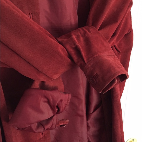 Jessica Holbrook vintage suede long shirt jacket - Picture 7 of 9